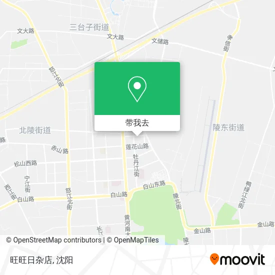 旺旺日杂店地图