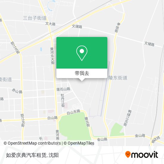 如爱庆典汽车租赁地图
