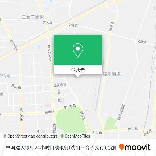 中国建设银行24小时自助银行(沈阳三台子支行)地图