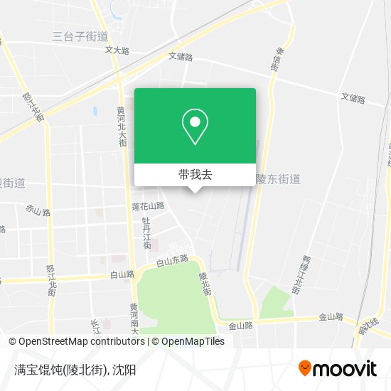 满宝馄饨(陵北街)地图