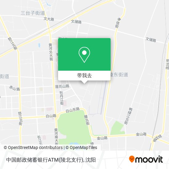 中国邮政储蓄银行ATM(陵北支行)地图
