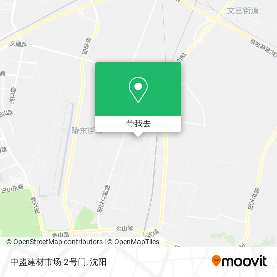 中盟建材市场-2号门地图