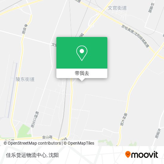 佳乐货运物流中心地图