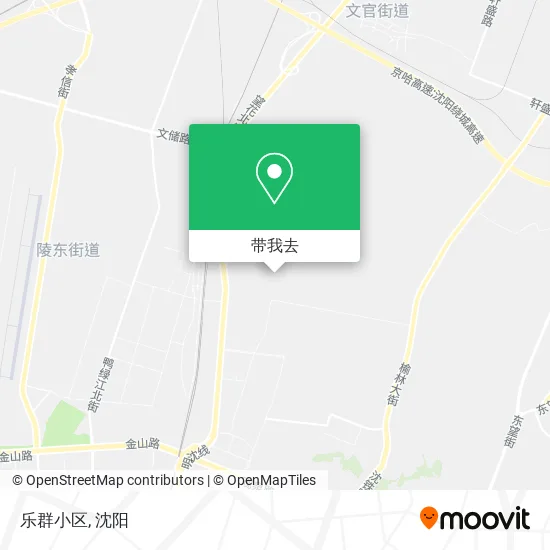乐群小区地图