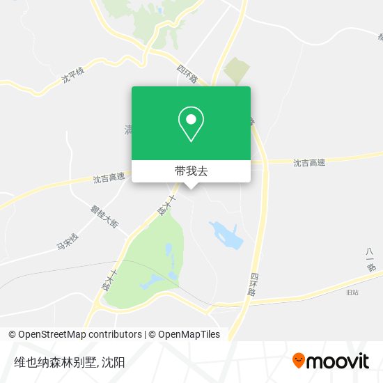 维也纳森林别墅地图