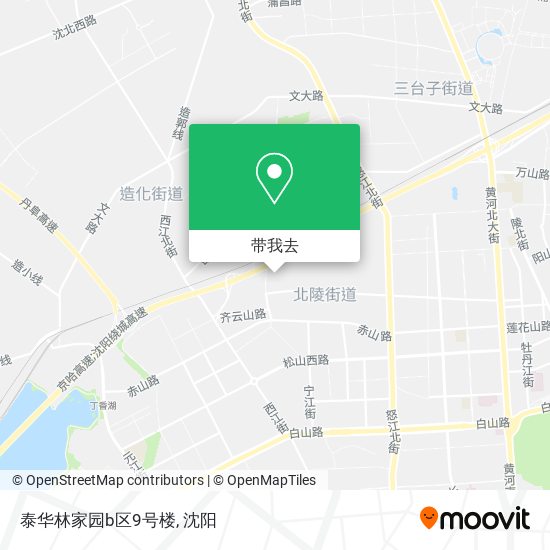 泰华林家园b区9号楼地图