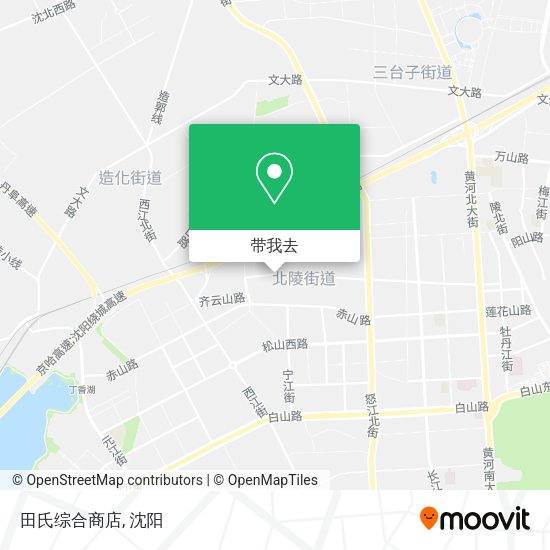 田氏综合商店地图
