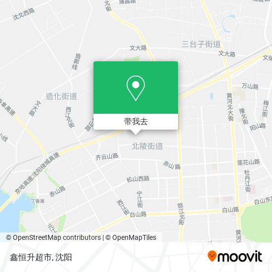 鑫恒升超市地图