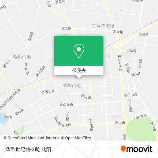华邑世纪城-2期地图