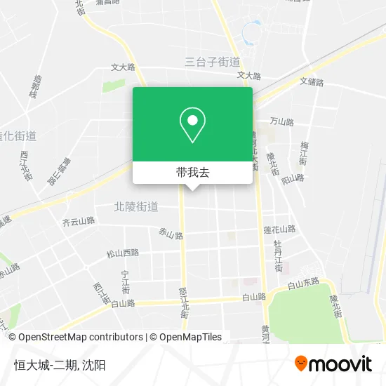 恒大城-二期地图