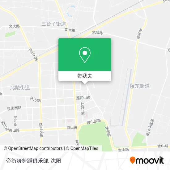 帝街舞舞蹈俱乐部地图