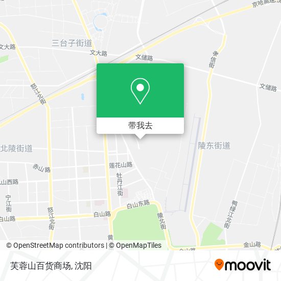 芙蓉山百货商场地图