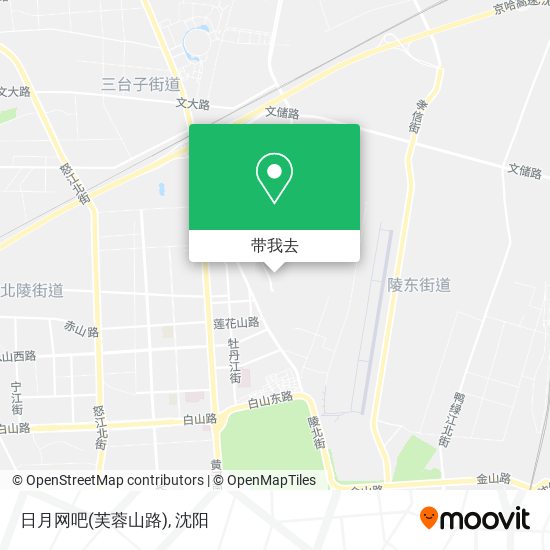 日月网吧(芙蓉山路)地图