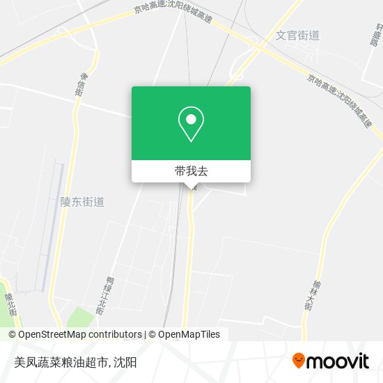 美凤蔬菜粮油超市地图