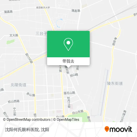 沈阳何氏眼科医院地图