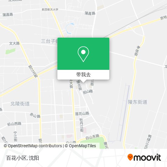百花小区地图