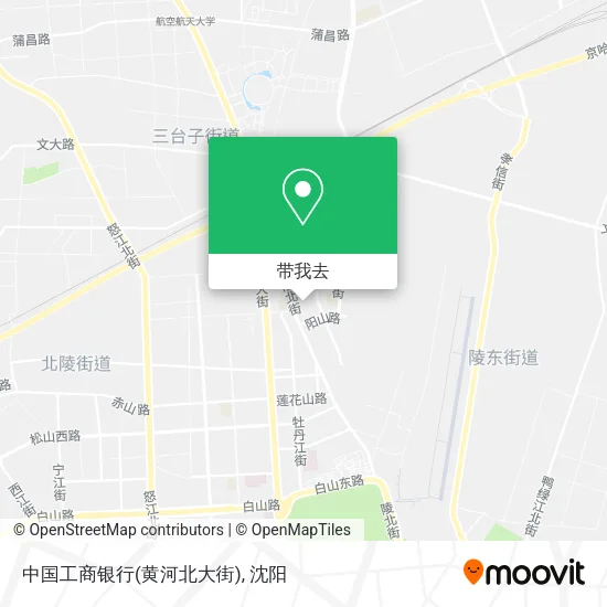中国工商银行(黄河北大街)地图