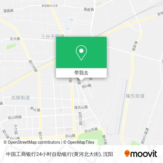 中国工商银行24小时自助银行(黄河北大街)地图