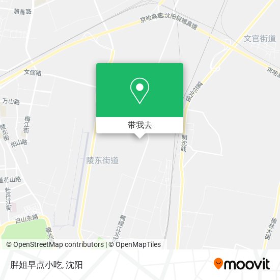 胖姐早点小吃地图
