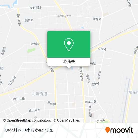 银亿社区卫生服务站地图