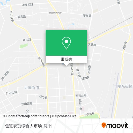 包道农贸综合大市场地图