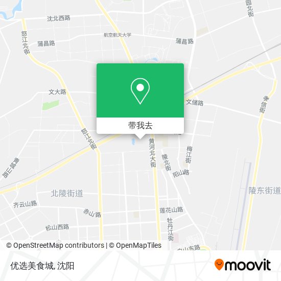 优选美食城地图