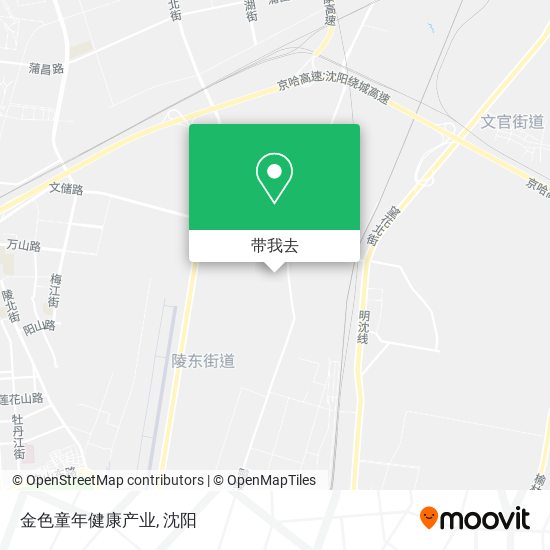 金色童年健康产业地图
