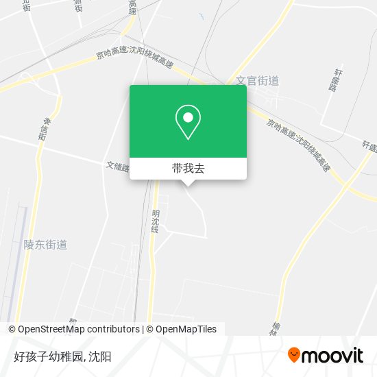 好孩子幼稚园地图