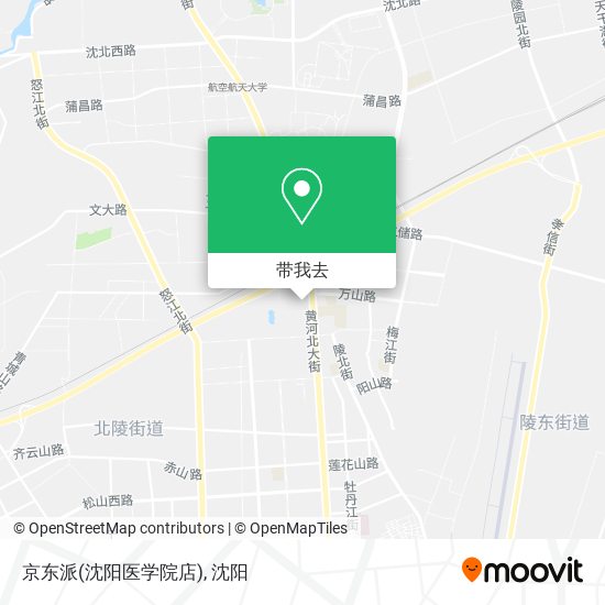 京东派(沈阳医学院店)地图