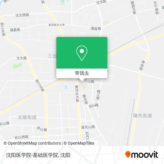 沈阳医学院-基础医学院地图