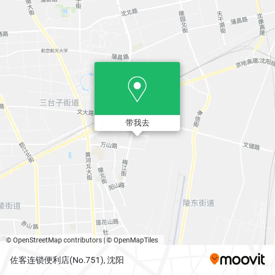 佐客连锁便利店(No.751)地图