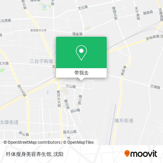 纤体瘦身美容养生馆地图