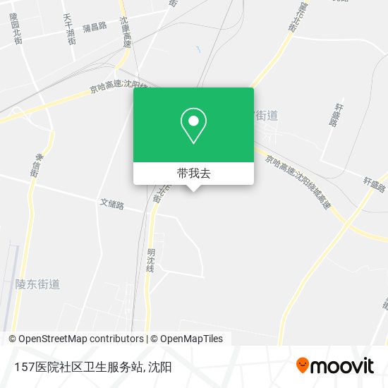 157医院社区卫生服务站地图