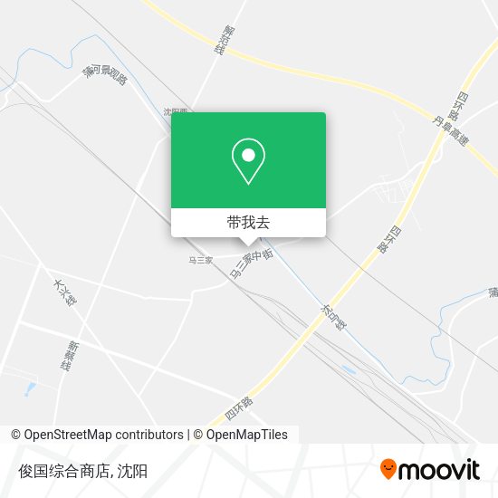 俊国综合商店地图
