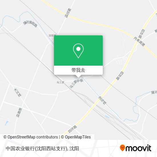 中国农业银行(沈阳西站支行)地图