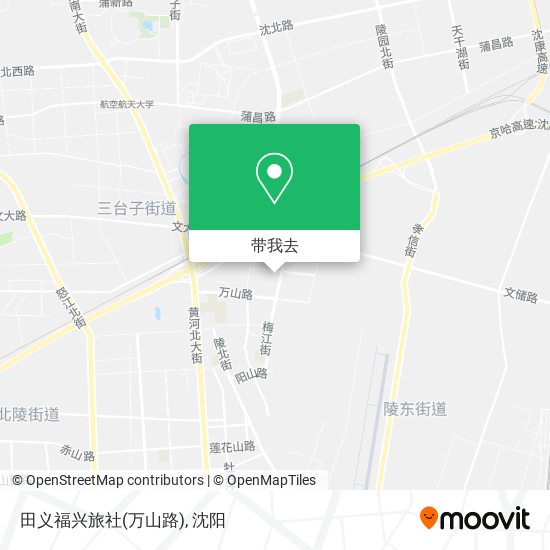 田义福兴旅社(万山路)地图