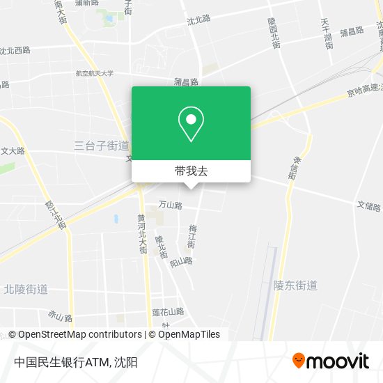 中国民生银行ATM地图