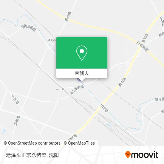 老温头正宗杀猪菜地图