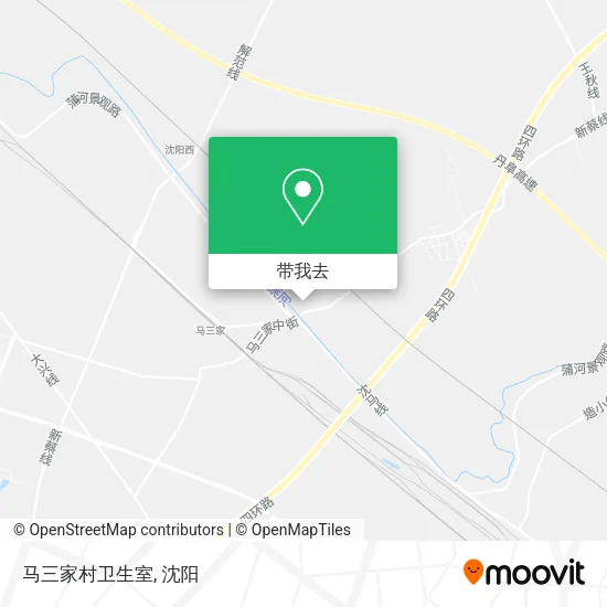 马三家村卫生室地图