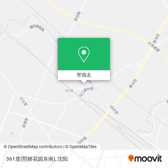 361度(熙娇花园东南)地图