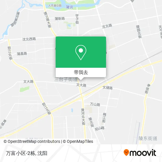 万富小区-2栋地图