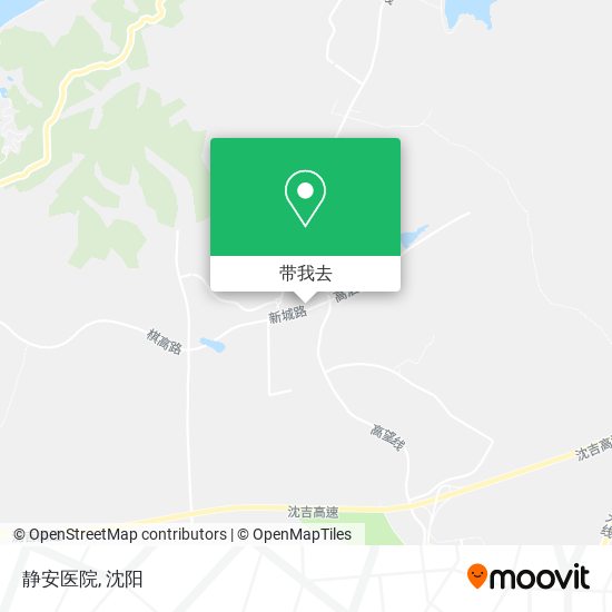 静安医院地图