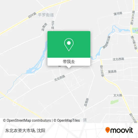 东北农资大市场地图