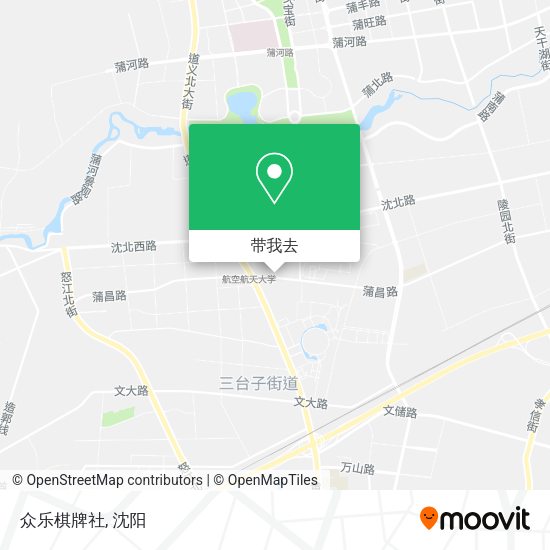 众乐棋牌社地图