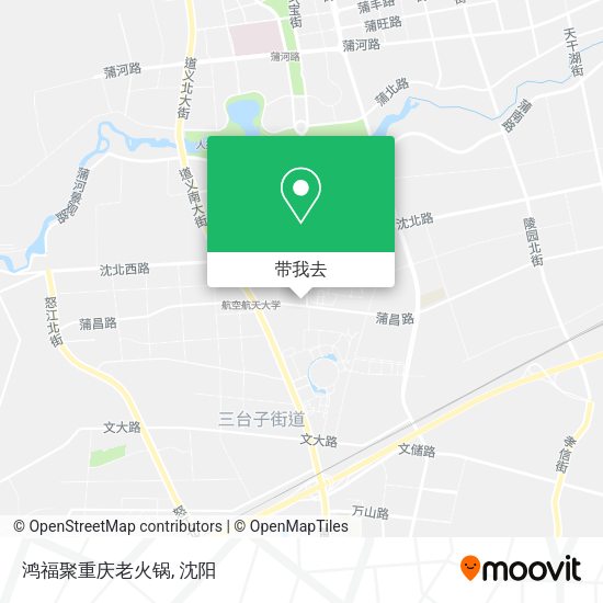 鸿福聚重庆老火锅地图