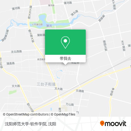 沈阳师范大学-软件学院地图