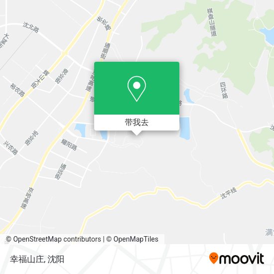 幸福山庄地图
