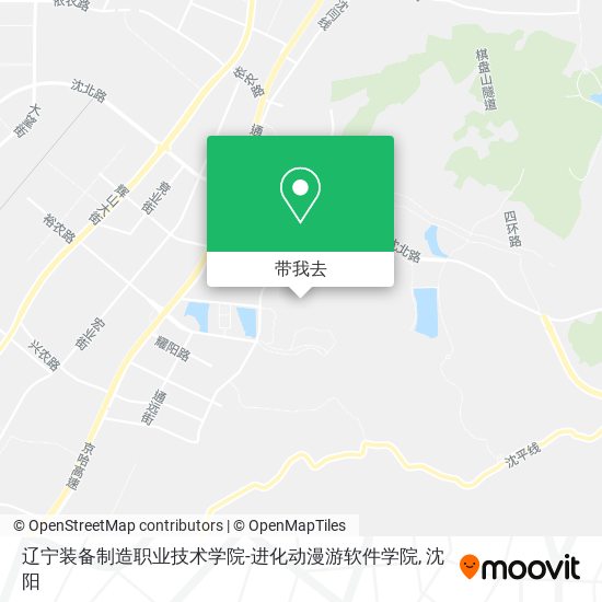 辽宁装备制造职业技术学院-进化动漫游软件学院地图