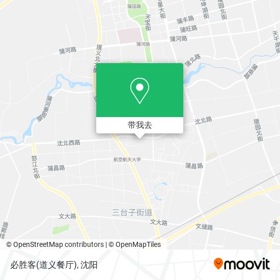 必胜客(道义餐厅)地图