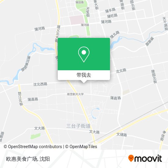 欧惠美食广场地图